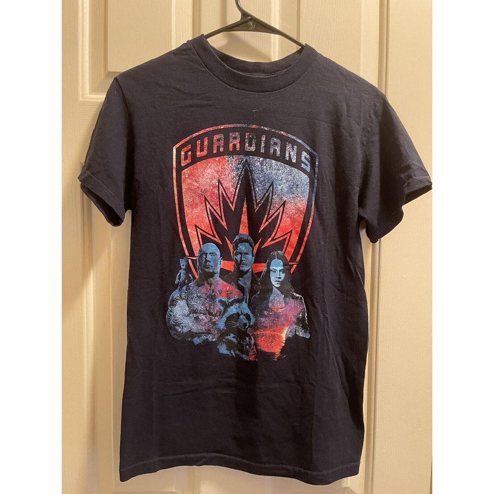 NWOT Guardians Of The Galaxy Size Small Marvel T Shirt Groot Star Lord Rocket